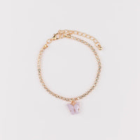 Annie Butterfly Tennis Bracelet in Gold