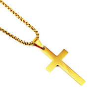 Cross Charm in Gold