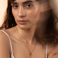 Dainty Sun Pendant Necklace – Stainless Steel, Tarnish-Free