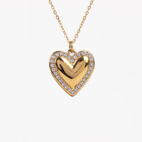 HEART NECKLACE BY ML JOYAS