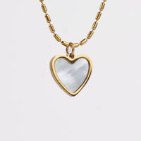 HEART NECKLACE BY ML JOYAS