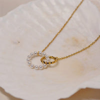 Mila Eternity Circles Necklaces Unbreakable Bond Between Two Souls