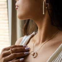 Mila Eternity Circles Necklaces Unbreakable Bond Between Two Souls