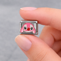 Stitch Silver Italian Charm