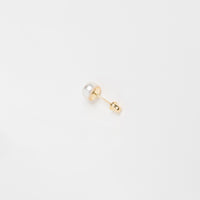 Acacia 14K Gold Studs With Natural Pearl