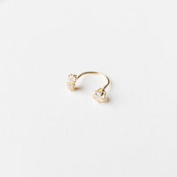Alena 14K Gold Jacket Earring