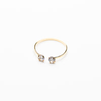 Alala Ring in Gold Adjustable with Zirconias