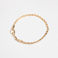 Charis Rope Chain Bracelet Stainless Steel