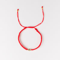 Lyssa Red Thread Bracelet With Eye for Protection