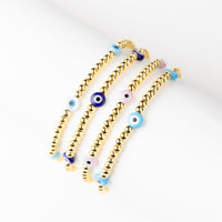 Mairi Evil Eye Bracelet Multicolor in Gold