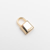 Believe Padlock Pendant in Gold