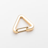 Jacinta Triangle Chunky Charm in Gold