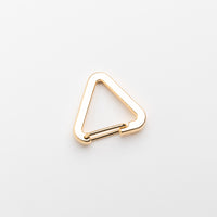 Jacinta Triangle Chunky Charm in Gold