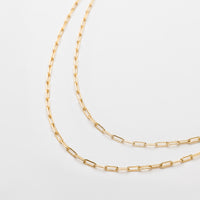 Adoni Paper Clip Chain Best Seller Necklace