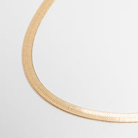 Athena Choker Snake Chain in Gold