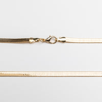 Athena Choker Snake Chain in Gold