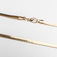 Athena Choker Snake Chain in Gold
