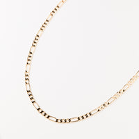 Elena Figaro Chain Necklace 20in Gold Filled
