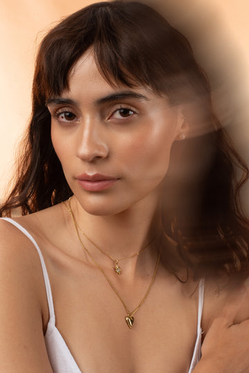 DAINTY SUN NECKLACE BY ML JOYAS