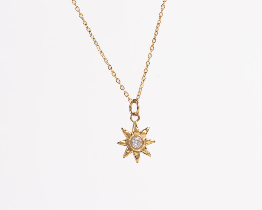 DAINTY SUN NECKLACE BY ML JOYAS