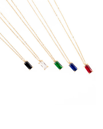 Noelia Birth Stone  Necklace