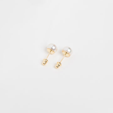Acacia 14K Gold Studs With Natural Pearl