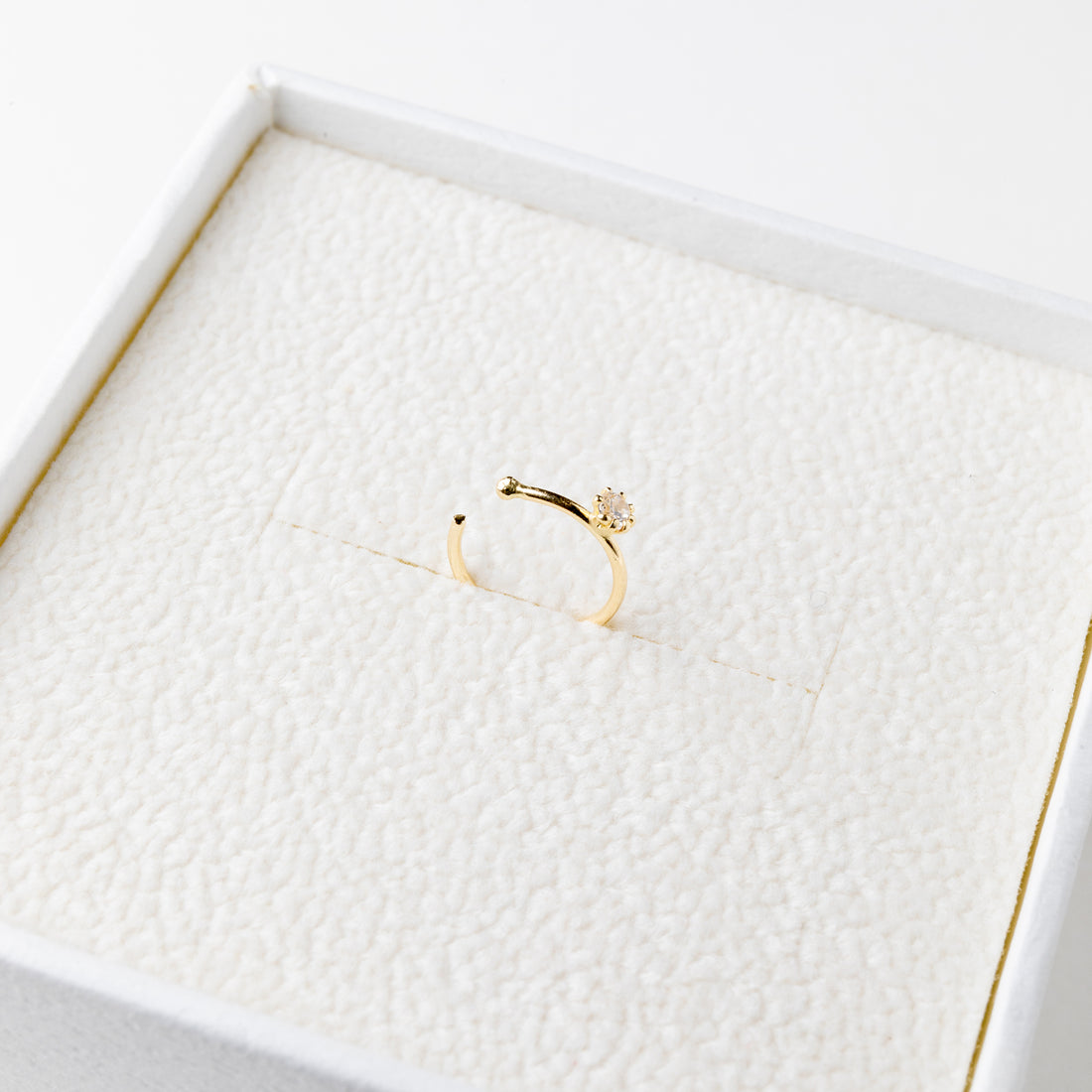 Cassia Tiny Earcuff 14K Gold