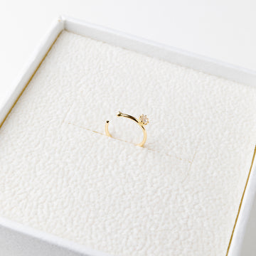 Cassia Tiny Earcuff 14K Gold