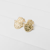 HAMSA HAND STUDS