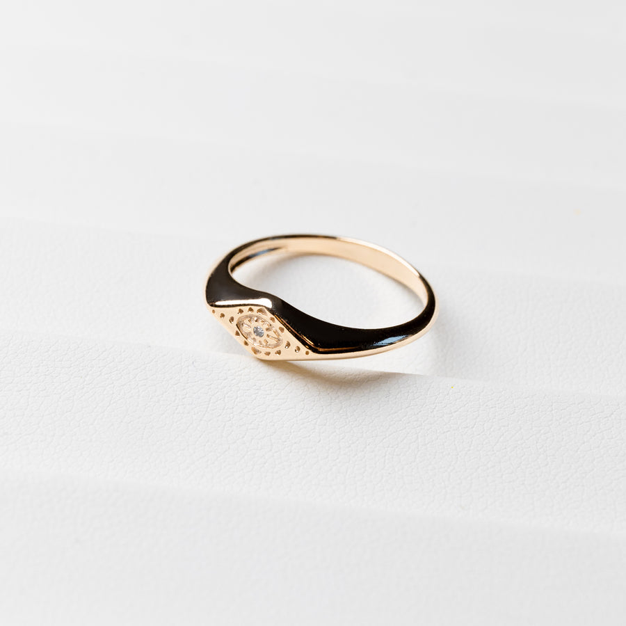 Demi Protective Eye in Gold