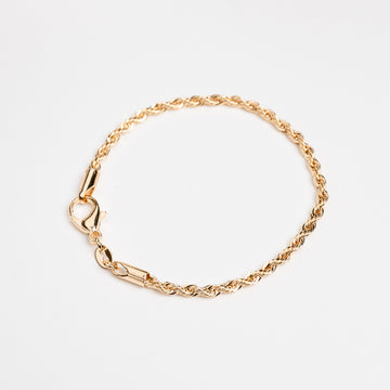 Charis Rope Chain Bracelet Stainless Steel