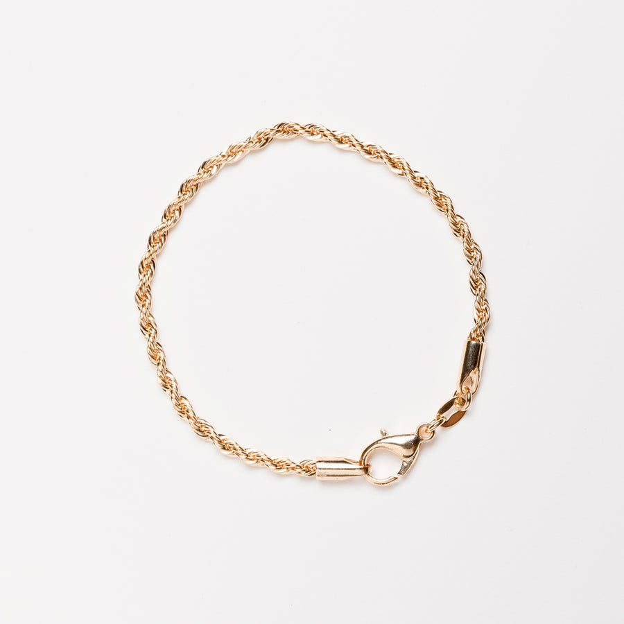 Charis Rope Chain Bracelet Stainless Steel – ML Joyas