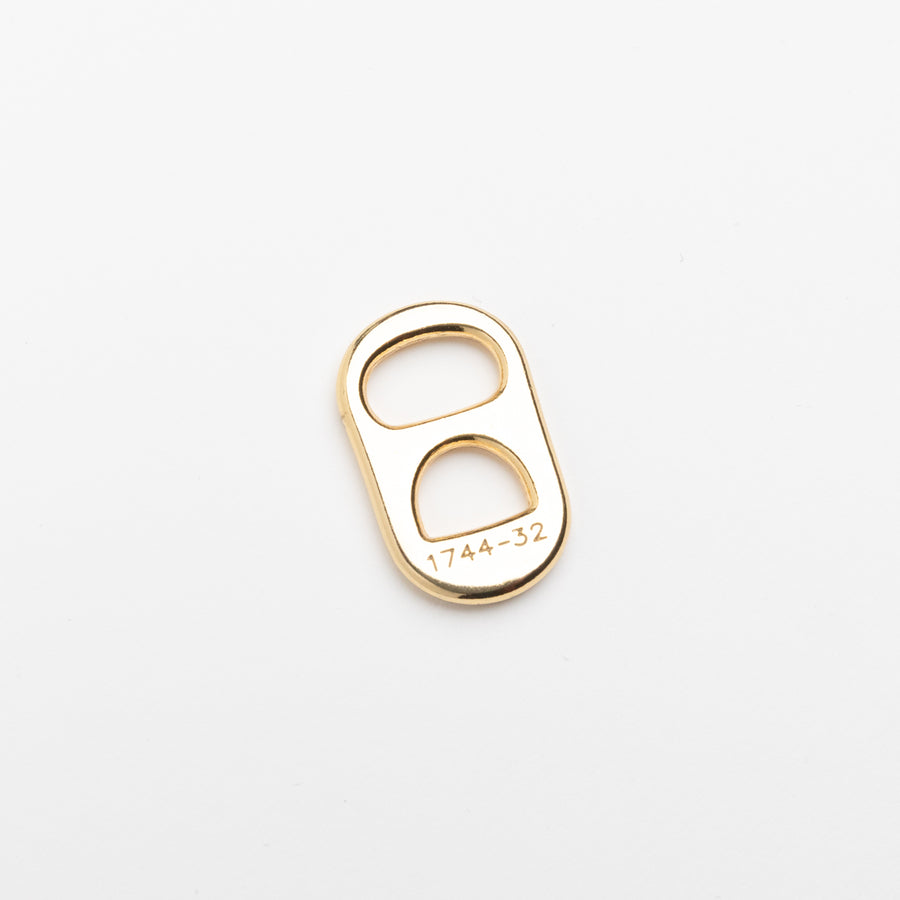 Pop Tab Charm in Gold